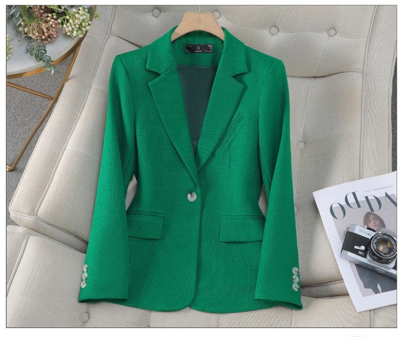 Elegante Blazer voor Vrouwen met Knopsluiting en Stijlvol Design