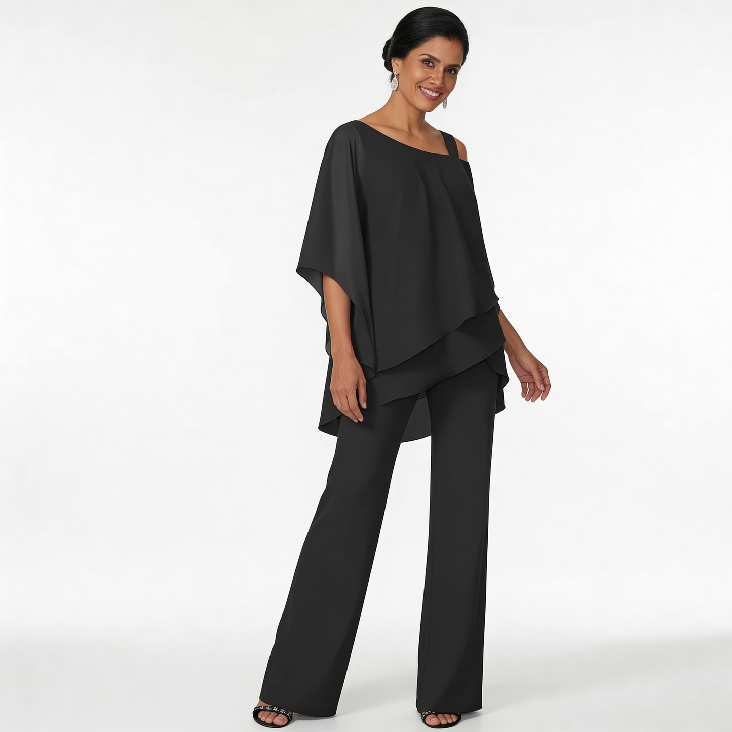 Elegante Chiffon Set voor Dames
