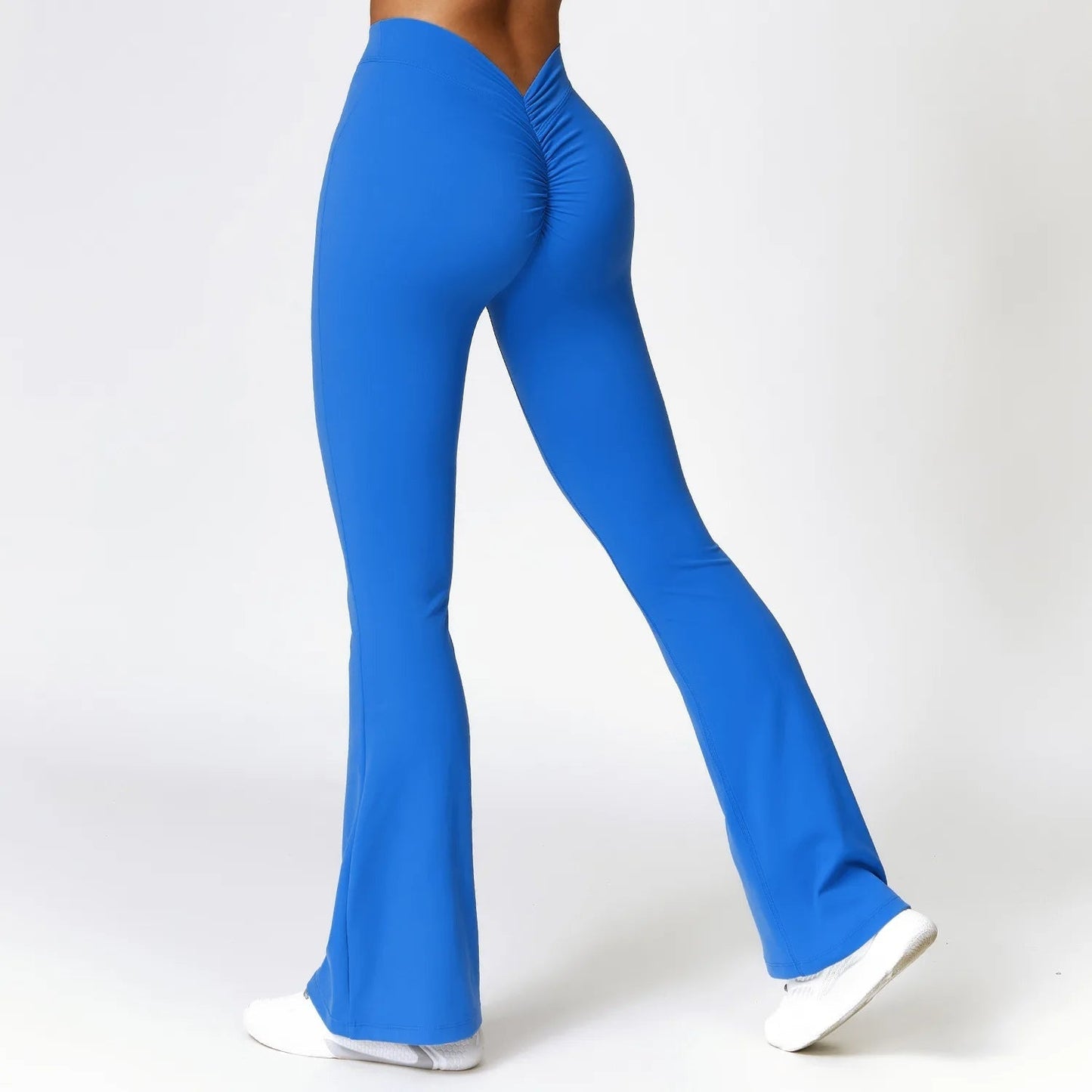 Flared dames yoga legging met shaping effect – Luna