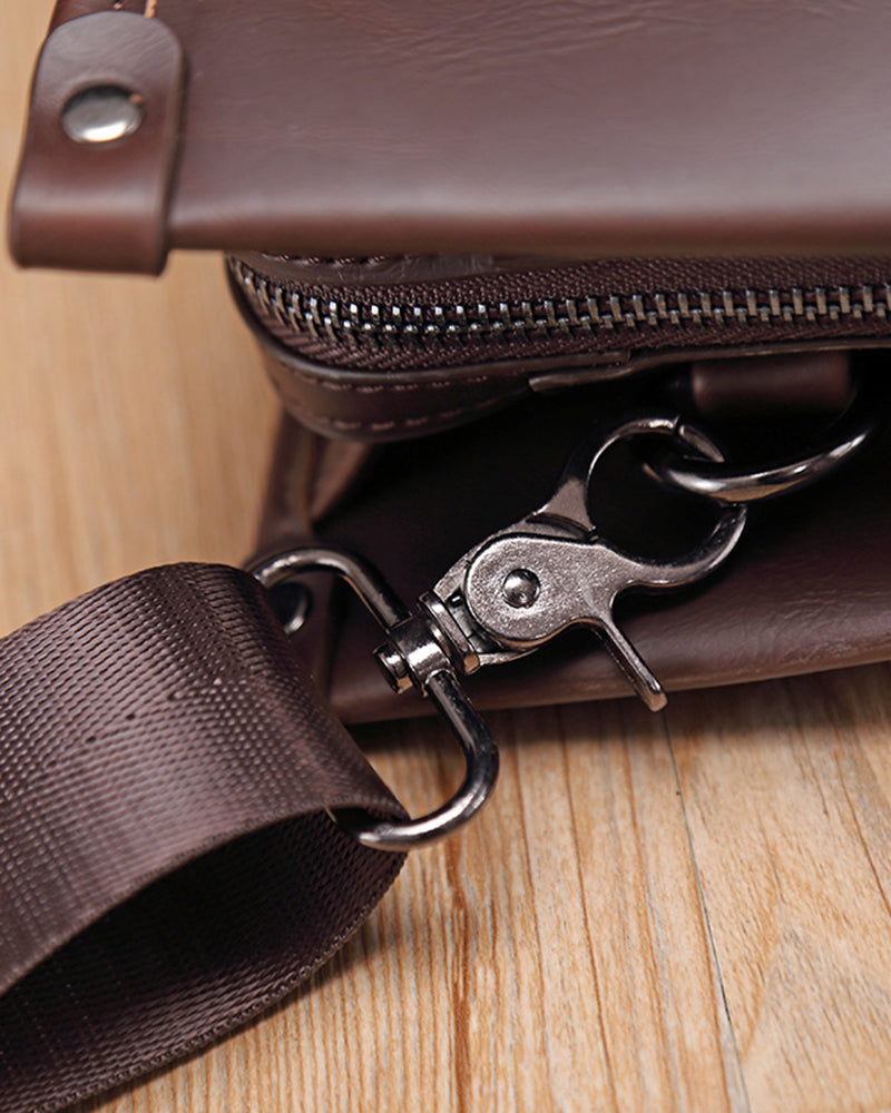 Jane | Elegante tas voor dames van bruin kunstleer