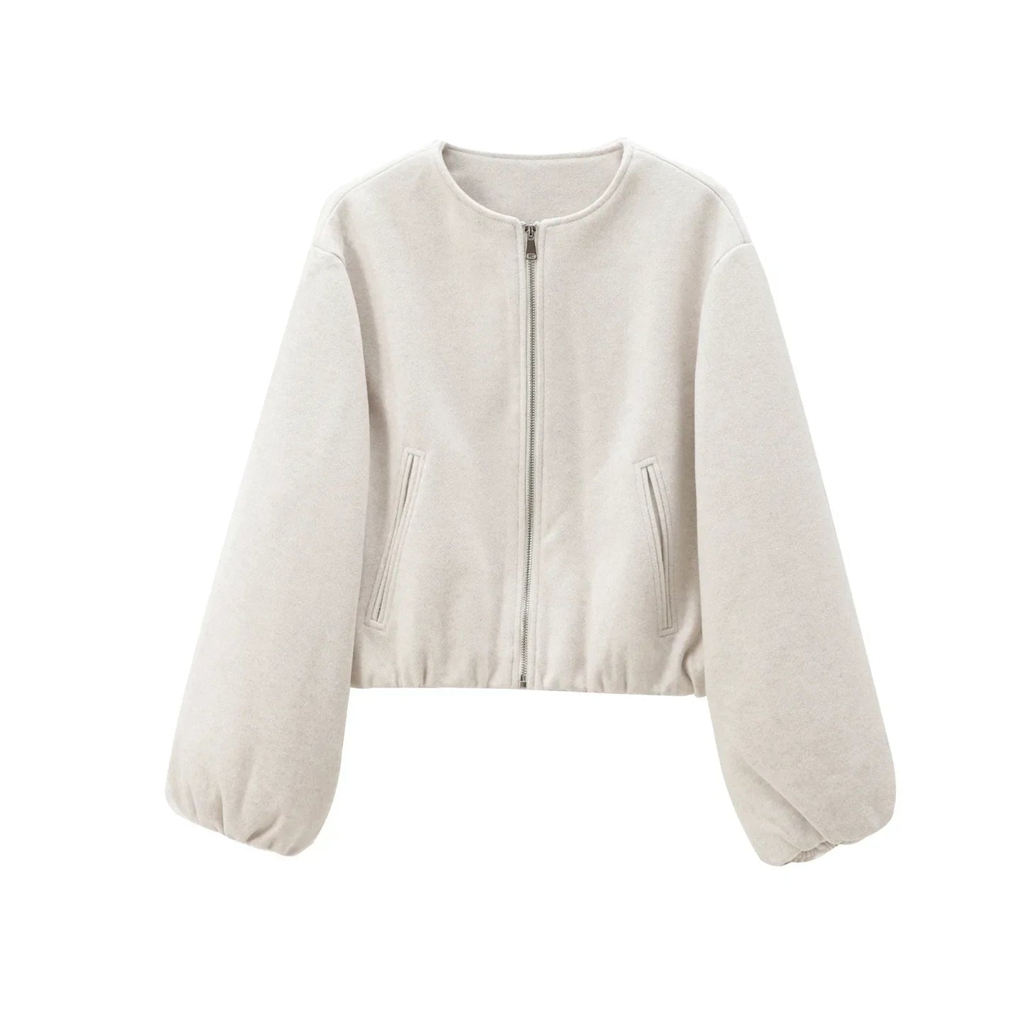 Mila Cropped Zip Jacket