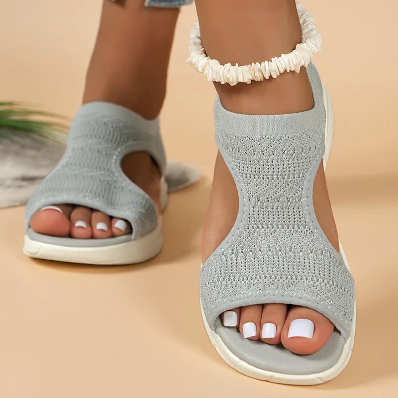 Stijlvolle Sandalen met Verlichting en Ondersteuning voor Comfort