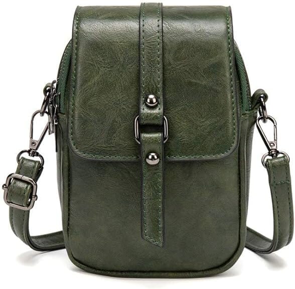 Vintage Multifunctionele Zachte Leren Schoudertas voor Dames