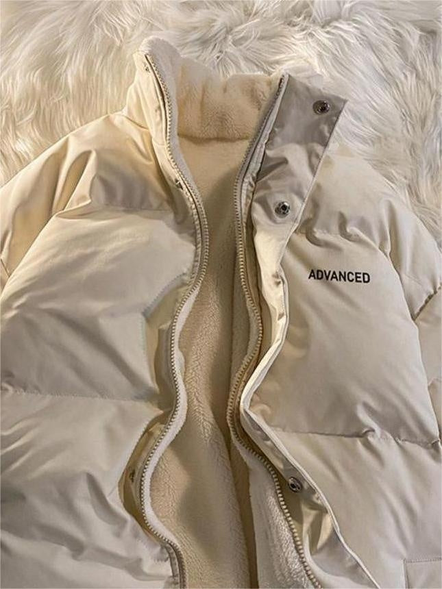 Vintage oversized damesjack met kraag en ritssluiting