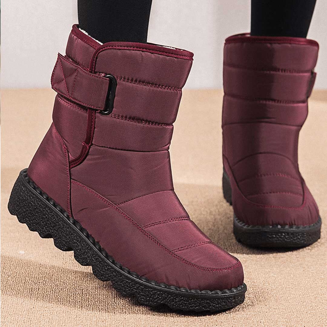 Warme dames sneeuwlaarzen met antislip zool