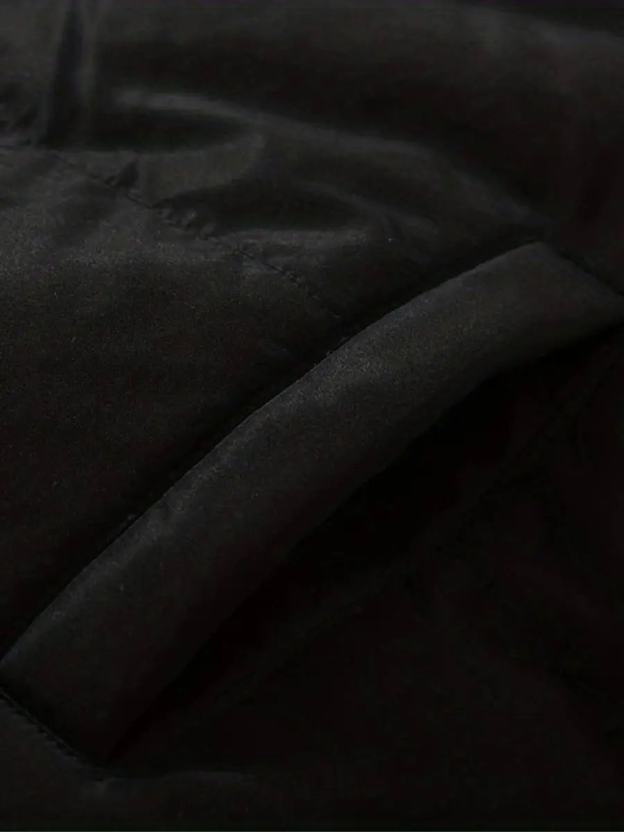 Warme teddy gevoerde puffer winterjas met capuchon
