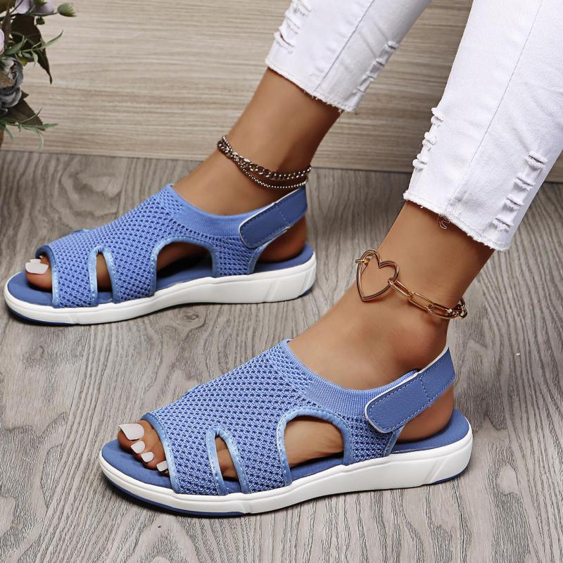 Zachte en Comfortabele Sandalen voor Dames met Stretchmateriaal