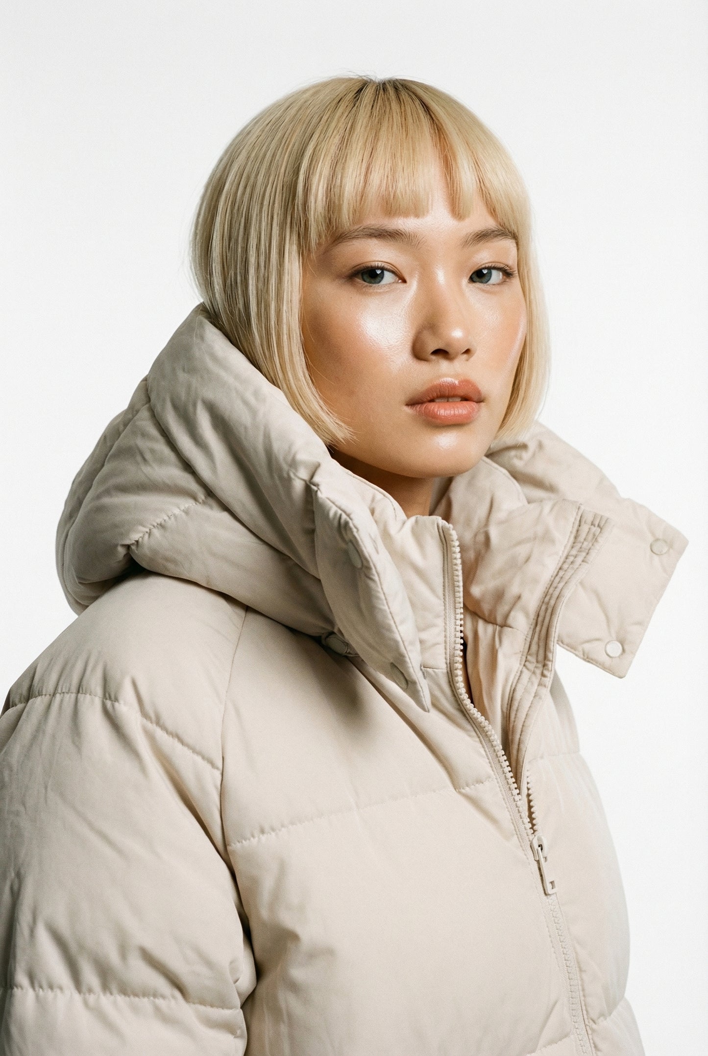 Arctic Volume Puffer Coat Lange Oversized Winterjas Dames