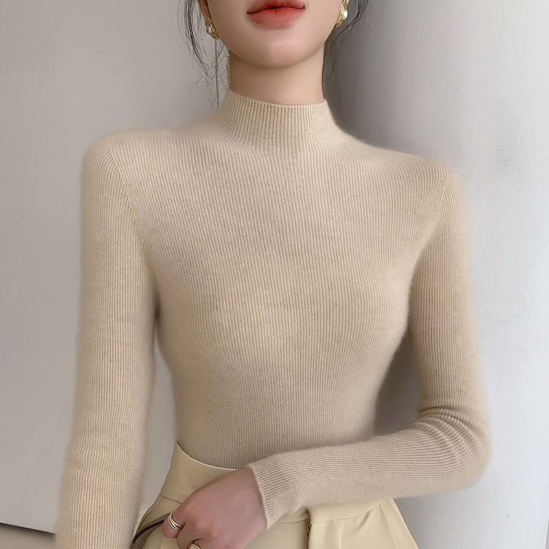 Premium Luxe Fijngebreide Col Sweater