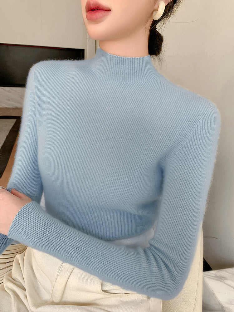 Premium Luxe Fijngebreide Col Sweater