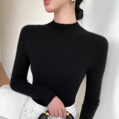 Premium Luxe Fijngebreide Col Sweater