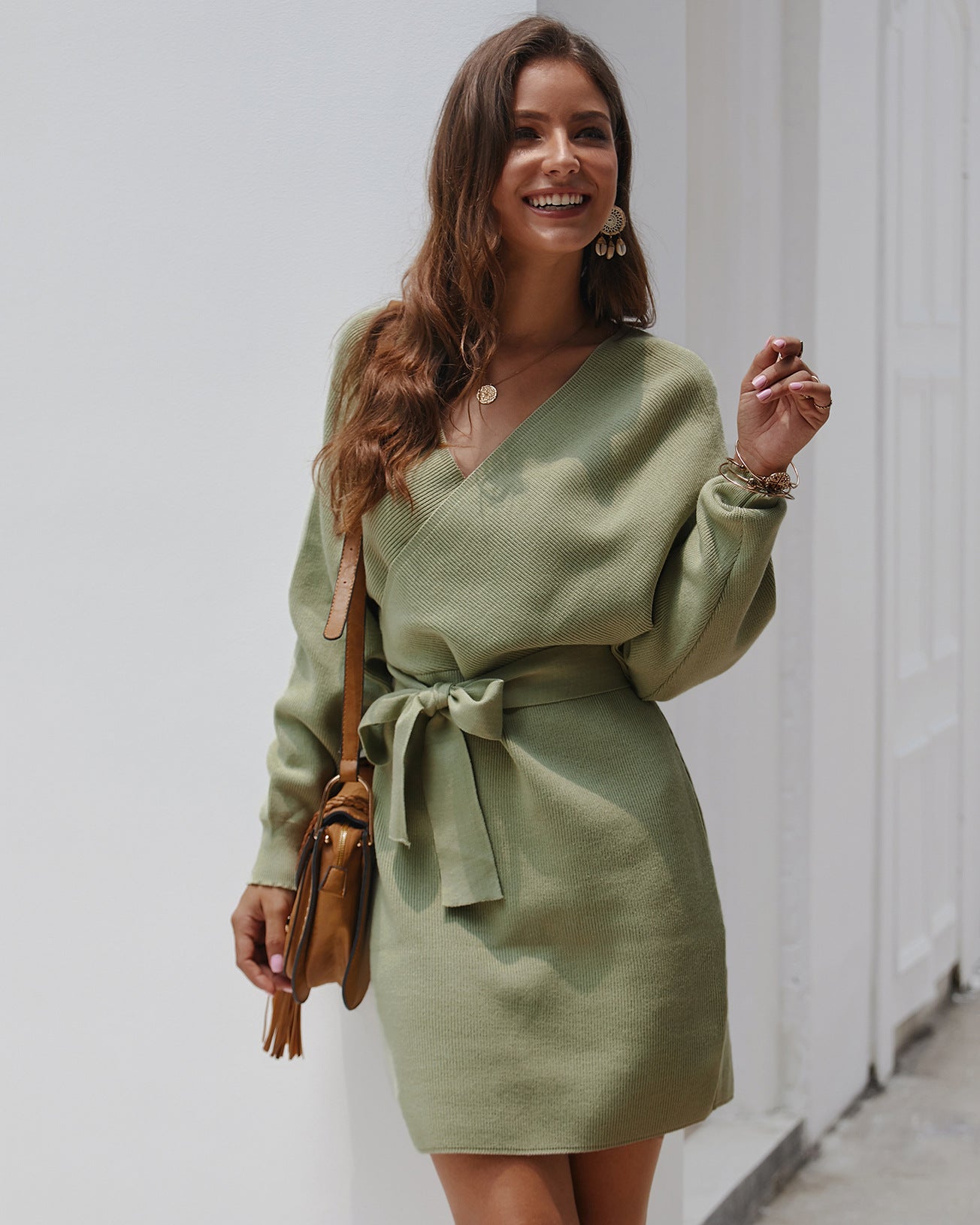 Sienna Lange Dames Trui voor een Warme en Casual Look