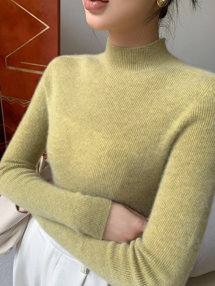 Premium Luxe Fijngebreide Col Sweater