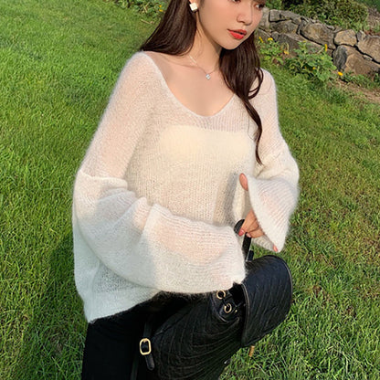 Cindy Cozy Knit Sweater Dames