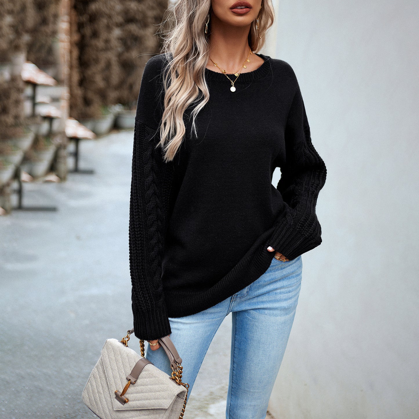Samantha Casual Ronde Hals Dames Trui