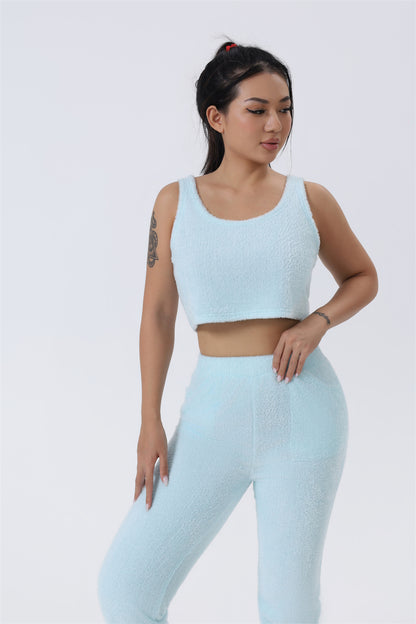 Avery 3-Delige Dames Lounge Set – Warme Zachte Pyjama / Huispak Dames