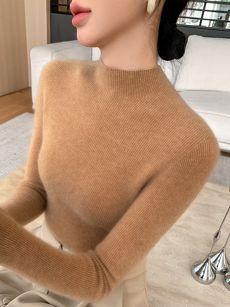 Premium Luxe Fijngebreide Col Sweater