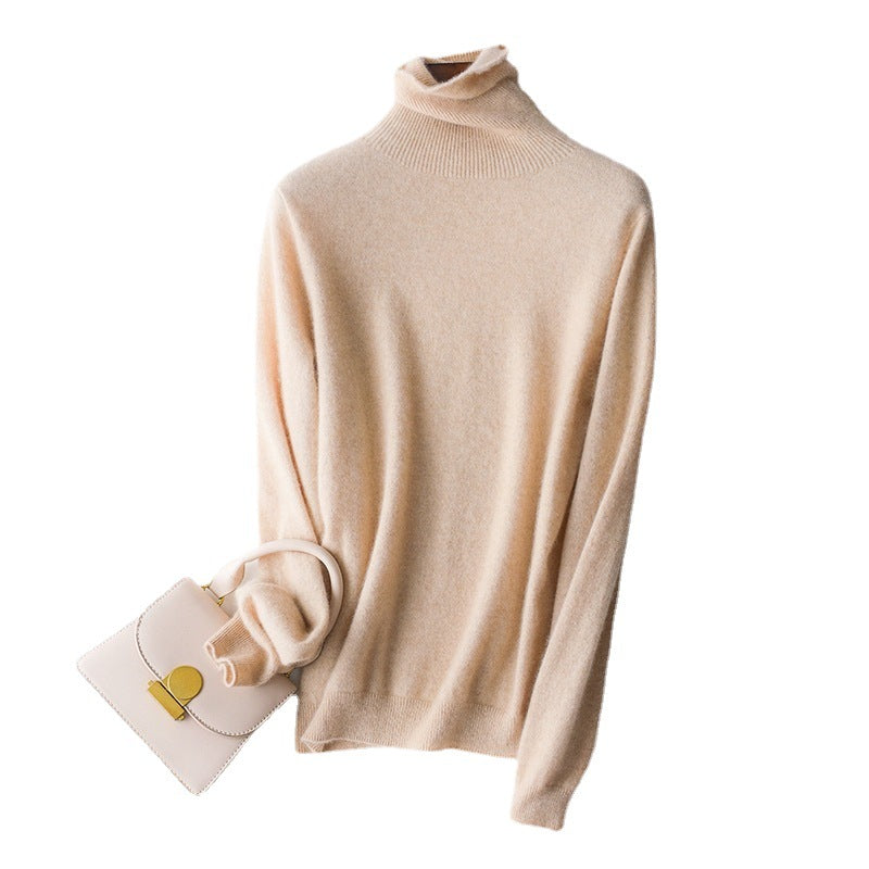 Celine Premium 100% Pure Kasjmier Coltrui Dames Luxe Fijngebreide Sweater
