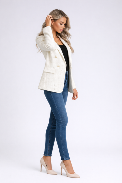 Amelie All-Season – Luxe Tweedlook – Tailored Blazer