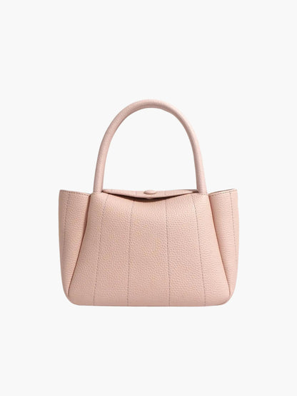 Beatrix | Stijlvolle groene leren tas met minimalistisch design