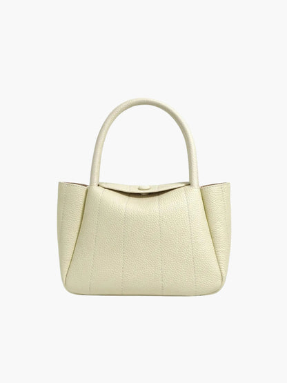 Beatrix | Stijlvolle groene leren tas met minimalistisch design