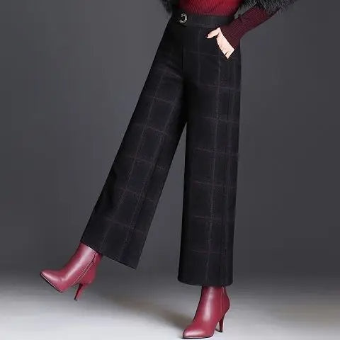Belgravia geruite dames pantalon – Elara