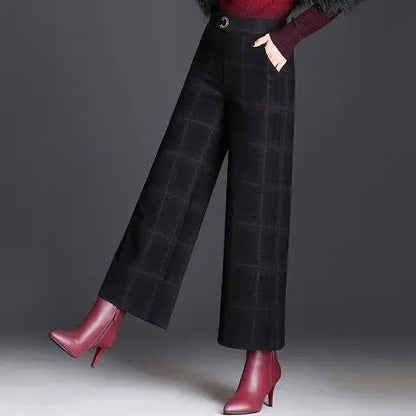 Belgravia geruite dames pantalon – Elara