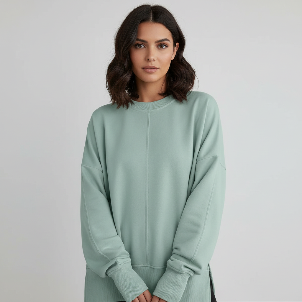 Bella Cozy Oversized Sweater Dames