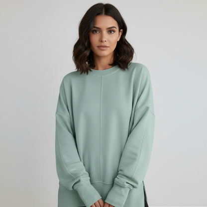 Bella Cozy Oversized Sweater Dames