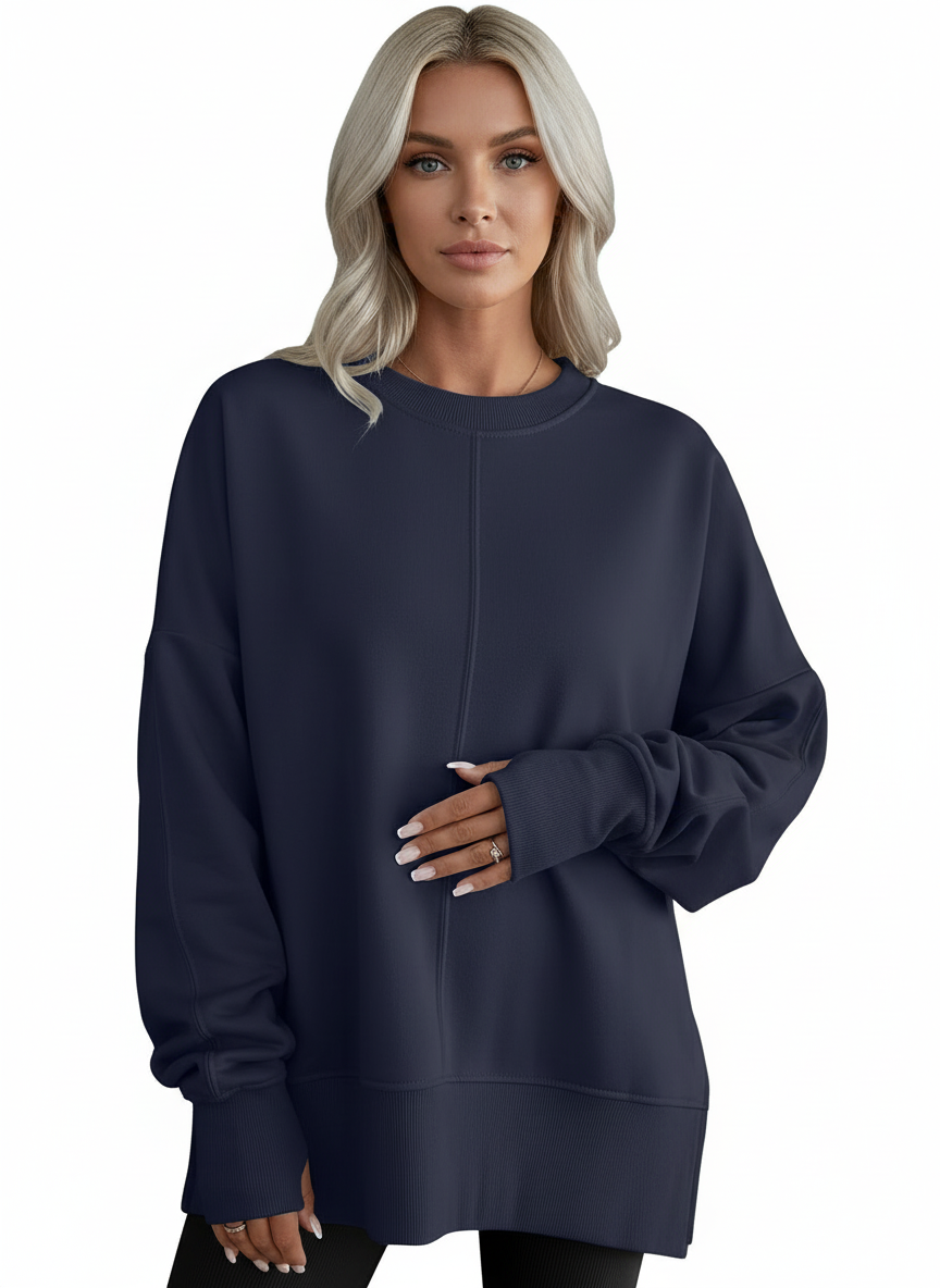 Bella Cozy Oversized Sweater Dames