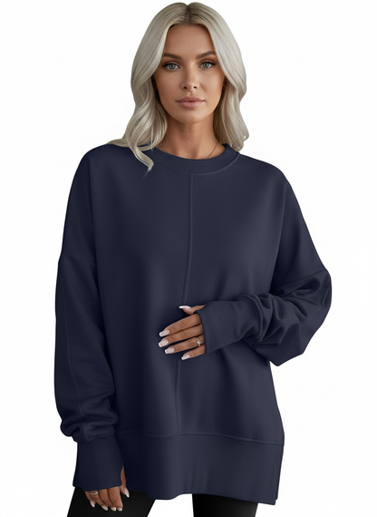Bella Cozy Oversized Sweater Dames