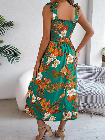 Bloemenprint dames zomerjurk – Capri