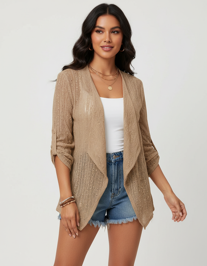 Boho luchtig dames vest - Bella
