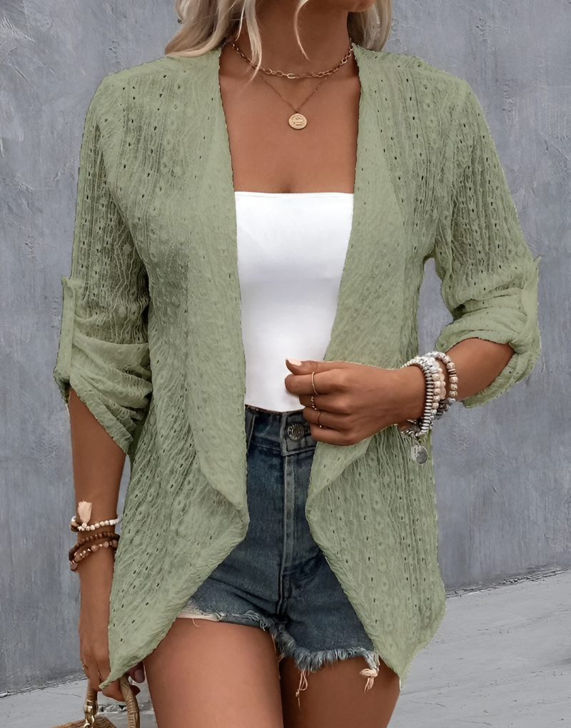 Boho luchtig dames vest - Bella