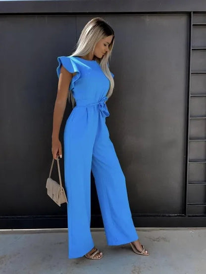 Alessia Elegante Mouwloze Dames Jumpsuit