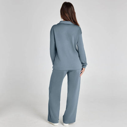 Breeze Lounge Set Dames Travelstof Tweedelige Set