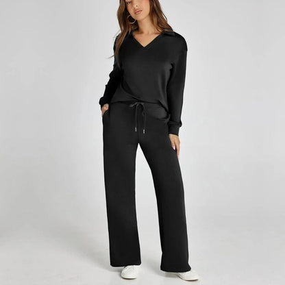 Breeze Lounge Set Dames Travelstof Tweedelige Set