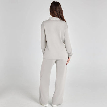 Breeze Lounge Set Dames Travelstof Tweedelige Set