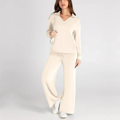 Breeze Lounge Set Dames Travelstof Tweedelige Set