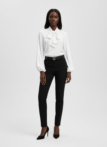 Riand Elegante Strik Blouse Dames