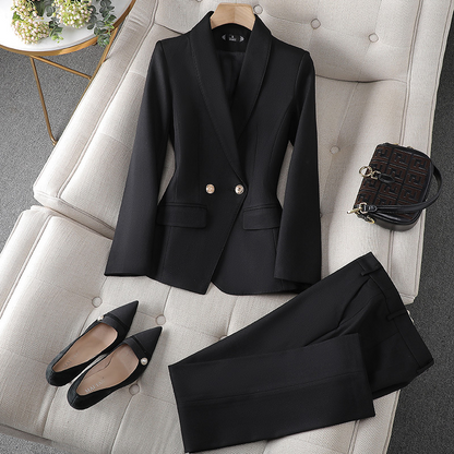 Brielle Elegante Blazer Set Dames Luxe Tailored
