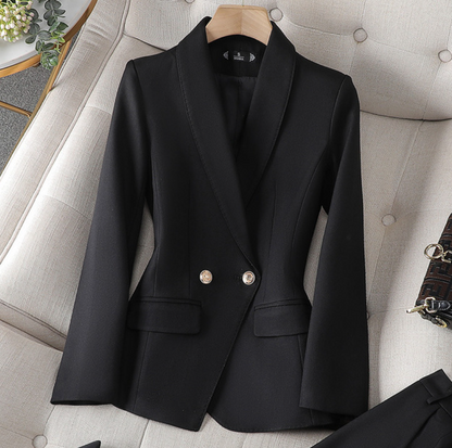 Brielle Elegante Blazer Set Dames Luxe Tailored