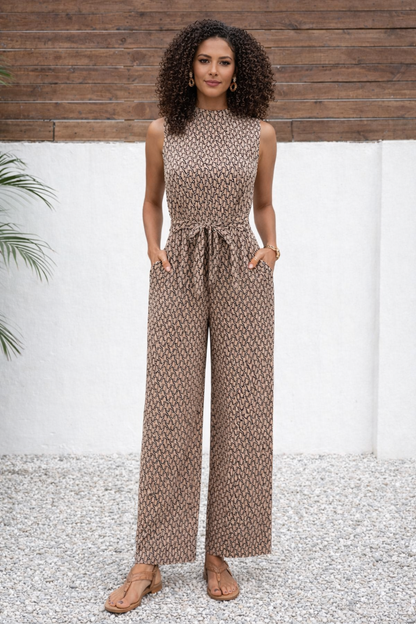 Marise Elegante Wide Leg Jumpsuit Dames