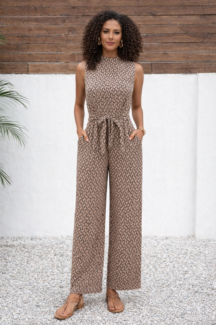 Marise Elegante Wide Leg Jumpsuit Dames