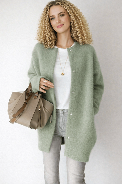 Samira Soft Knit Button Cardigan
