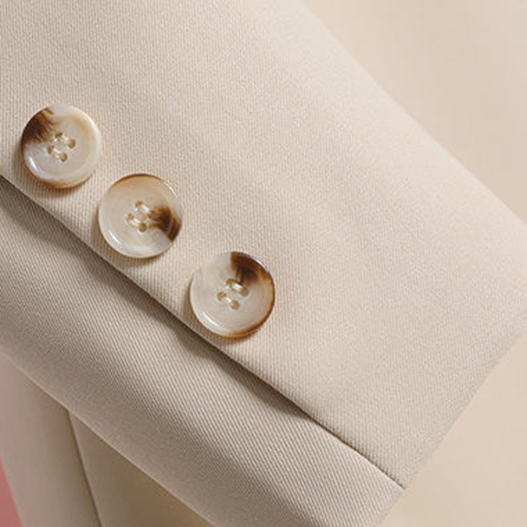 Maréa Luxe Getailleerde Blazer met Riem Dames