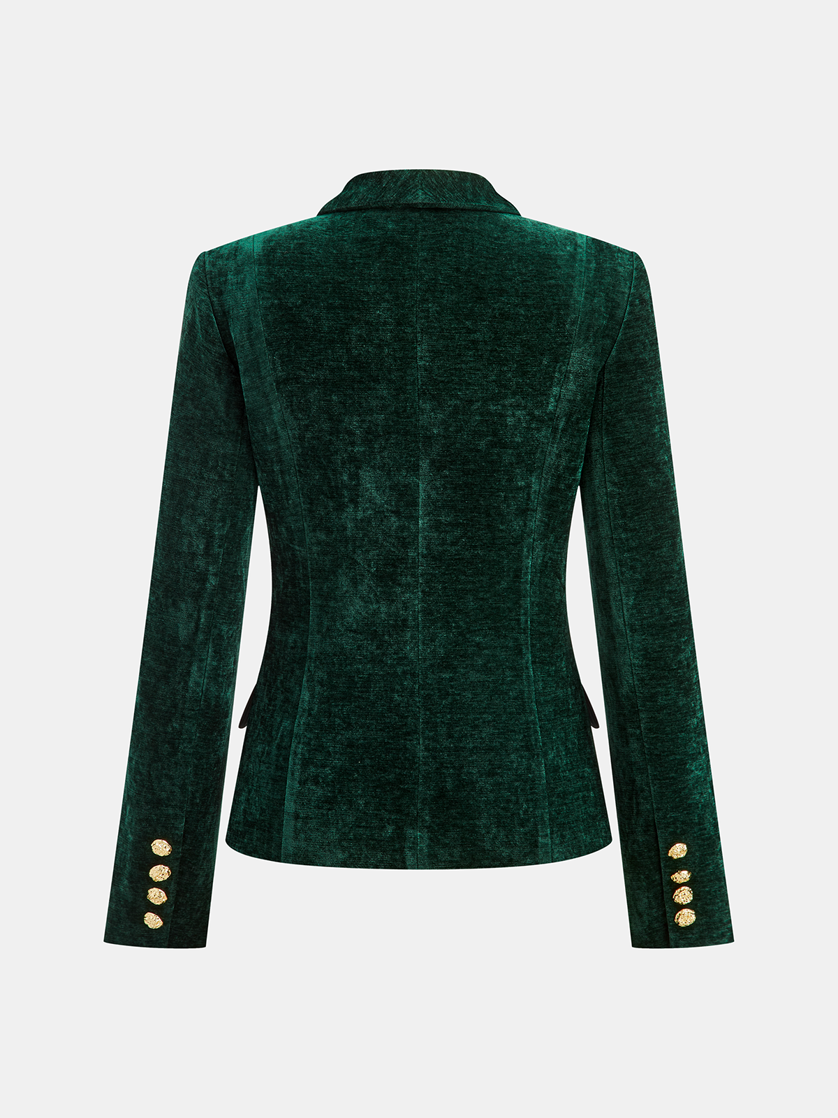 Valerie Luxe Fluwelen Getailleerde Blazer Dames