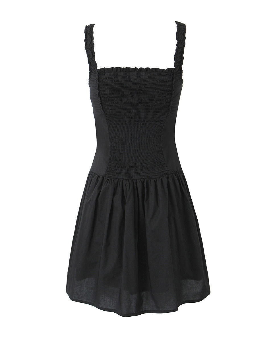 Broderie Anglaise Corset Mini Jurk voor Zomerse Avonden