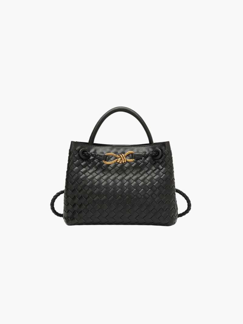 Carlee | Gevlochten Mini-Tas met Elegante Accent