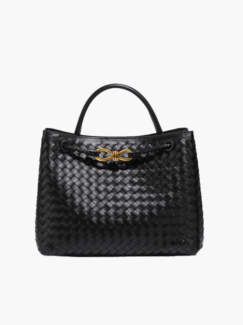Carlee | Gevlochten Mini-Tas met Elegante Accent